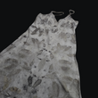 Eco-Printed Vintage Queen Anne's Lace by Eileen West Linen Maxi Slip Dress