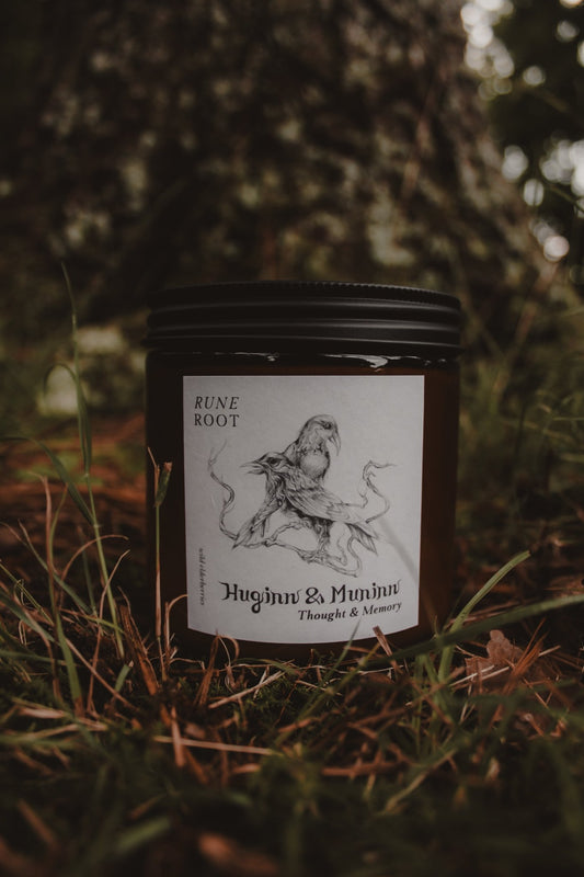 Huginn & Muninn Mythology Candle